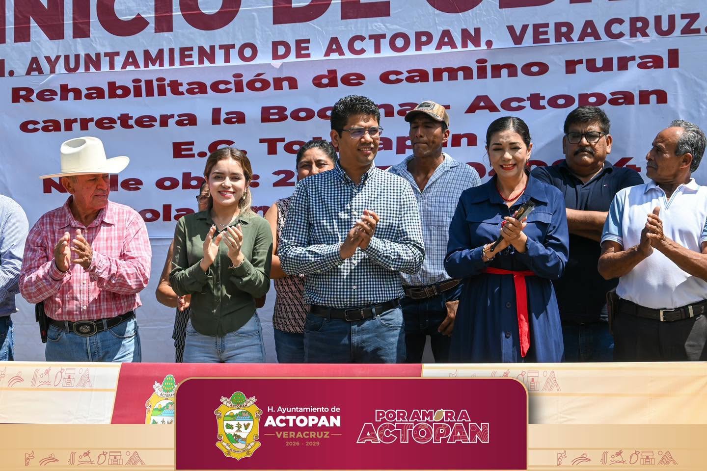 Alcalde Eduardo Utrera arranca obra de gran impacto social para Actopan
