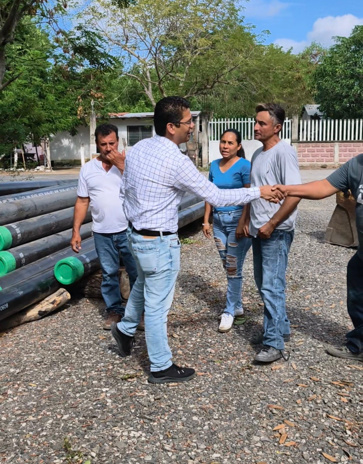 Alcalde de Actopan agradece compromiso cumplido de la Gobernadora Rocío Nahle para el pueblo de Mozomboa