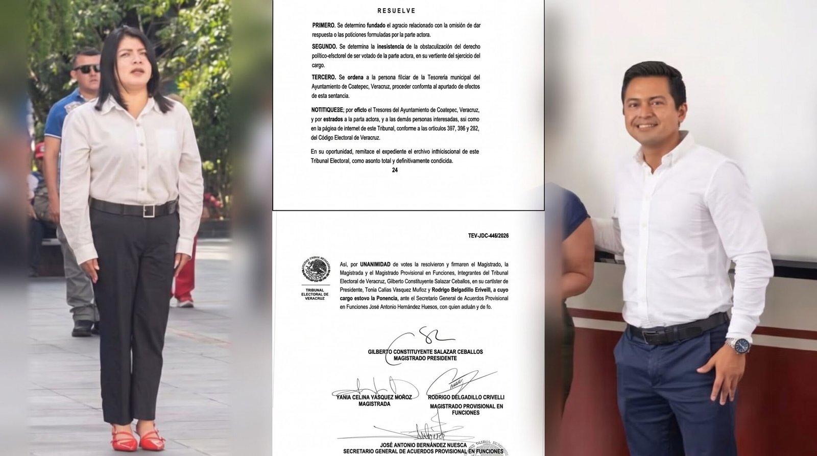 TEV le ordena al Tesorero de Nacho Luna rendir cuentas a Regidora