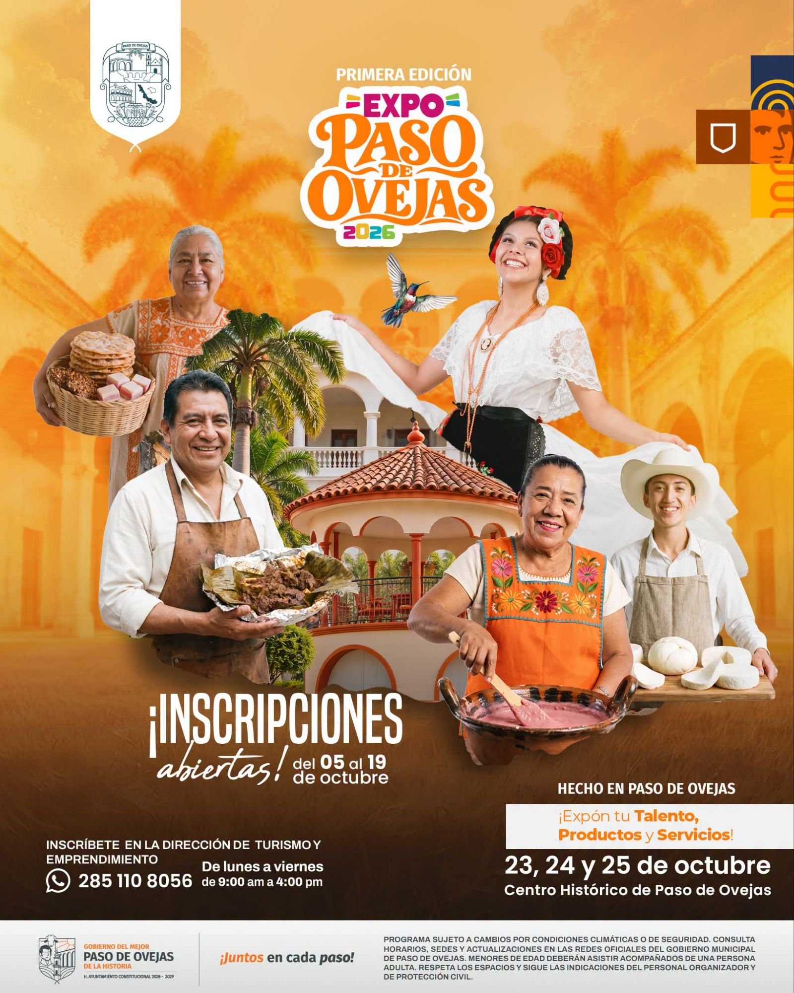 Anuncian la Primera Expo Paso de Ovejas 2026 para impulsar el talento y comercio local