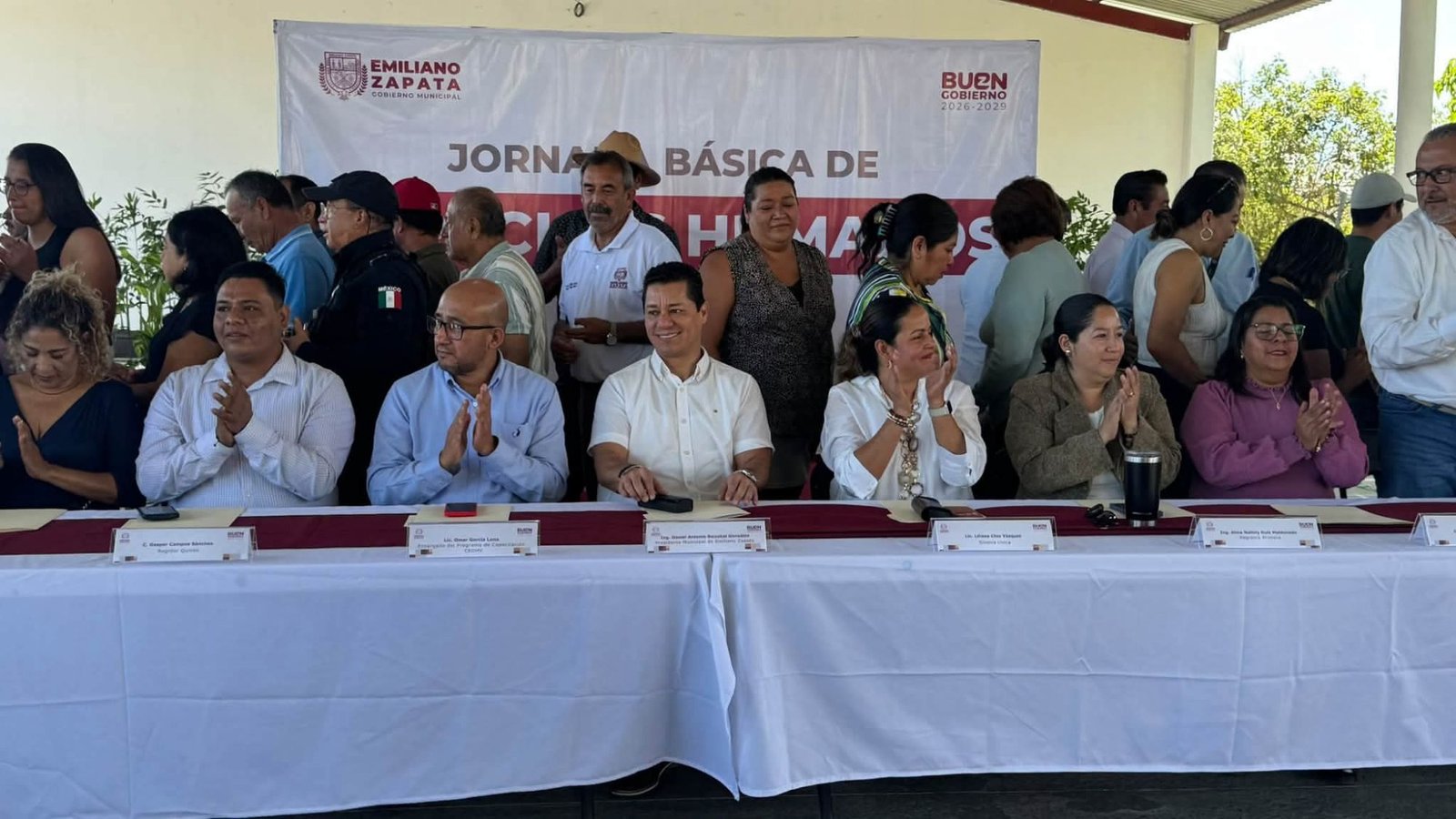 Encabeza Daniel Baizabal coordinación con agentes municipales para garantizar derechos humanos en Emiliano Zapata