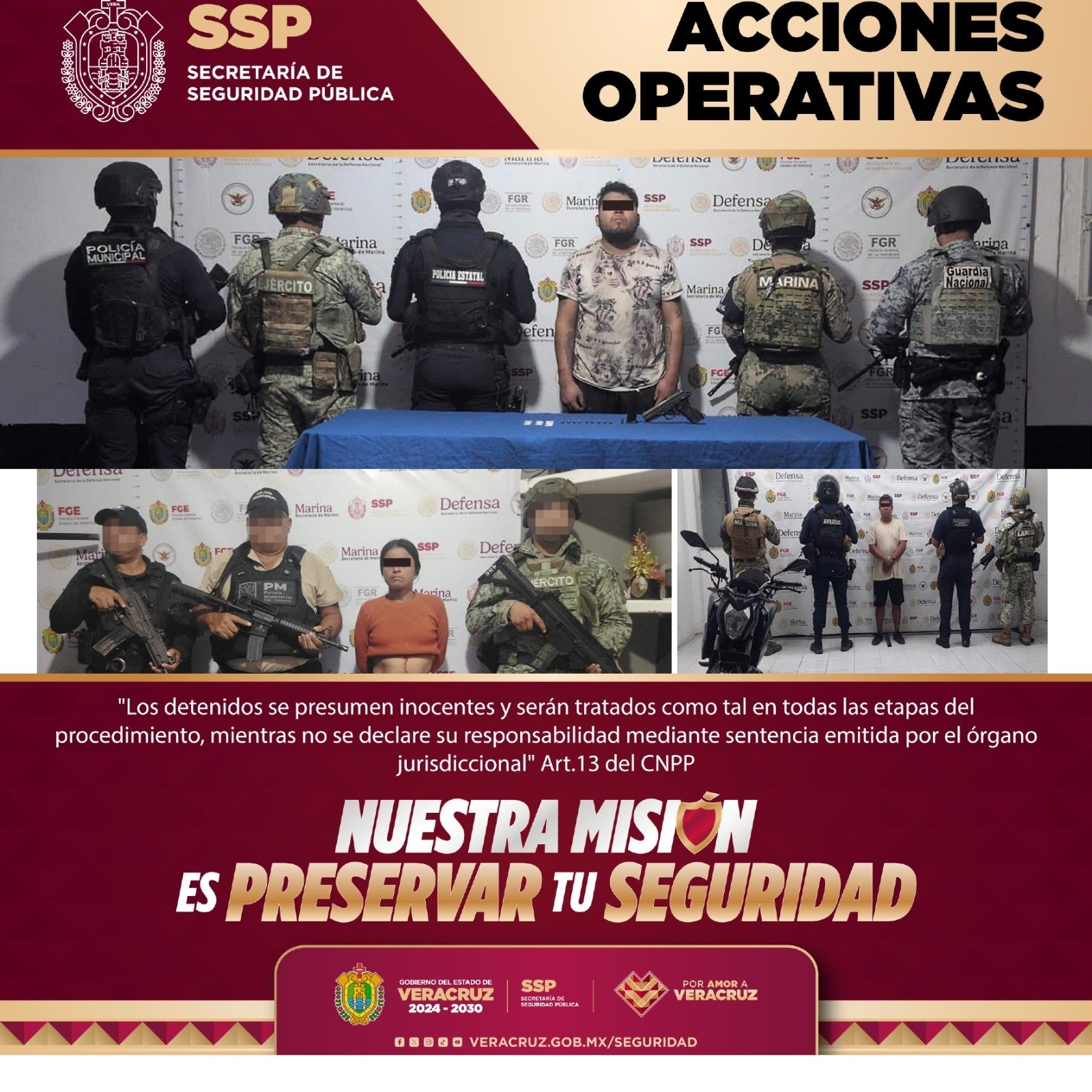 Más de 100 presuntas dosis de sustancias ilícitas y 22 detenidos en operativos de los últimos días de septiembre