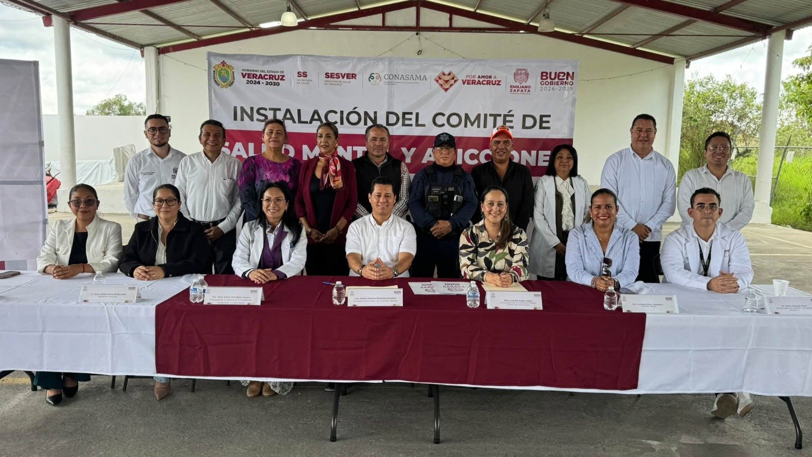 Daniel Baizabal conformaa Comité Municipal de Salud Mental y Adicciones en Emiliano Zapata