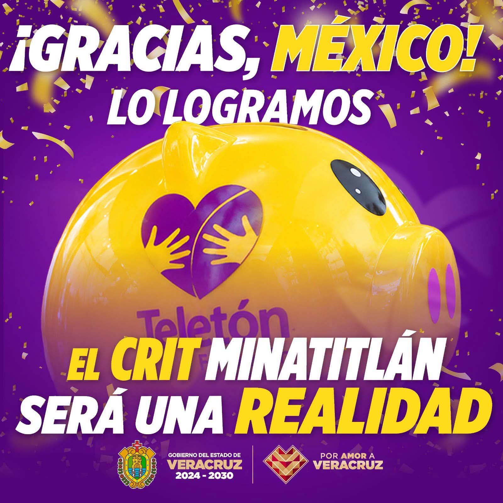 Donativo de Veracruz y la solidaridad ciudadana hicieron realidad el CRIT Minatitlán
