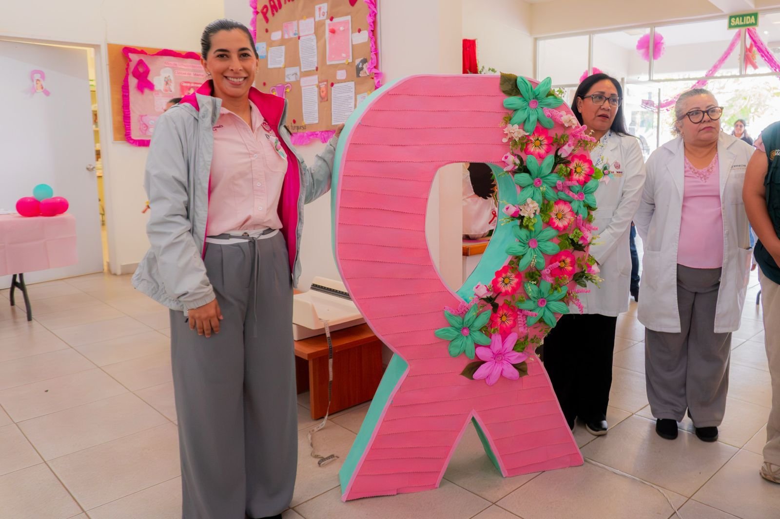 DIF Municipal de San Andrés Tuxtla impulsa jornada de detección oportuna de cáncer de mama
