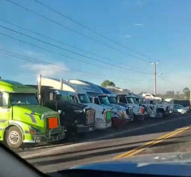 Transportistas de HAMOTAC mantendrán protestas en Veracruz tras falta de acuerdos con el Gobierno
