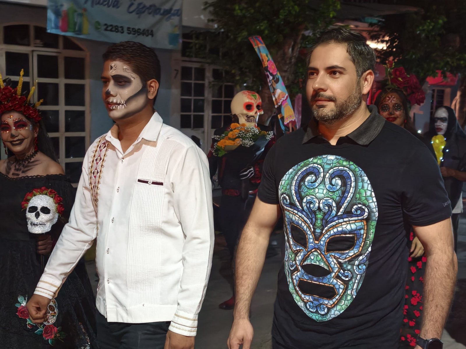 Gran Desfile de Catrinas en Actopan: familias disfrutaron de colorido y mucho ambiente