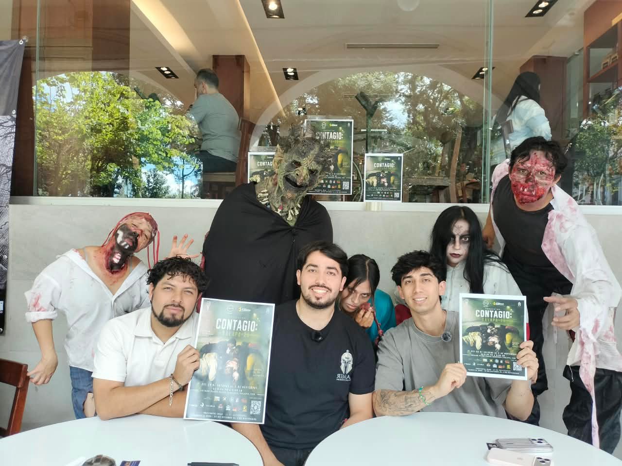 Apocalipsis zombi llega a Xalapa: Casa del Terror en Plaza Paseo Jardines, más de 25 actores darán vida a “Contagio”